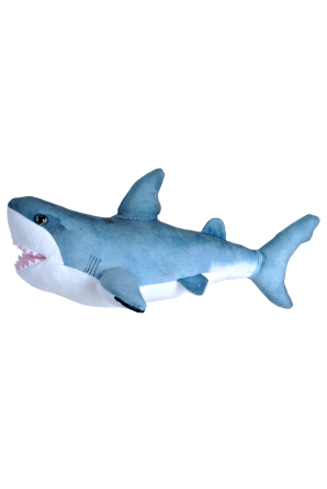 Weißer Hai gefüllte Tier