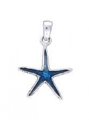 Made in Hawaii, collana di vetro di mare blu, fascino stella marina, perla  d'acqua dolce, confezione regalo, regalo di gioielli spiaggia Hawaii -   Italia