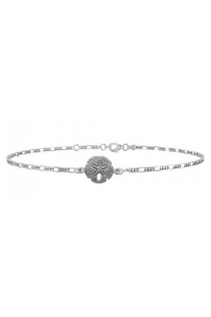 Sand Dollar Anklet