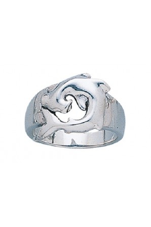 Rounded Hammerhead Ring
