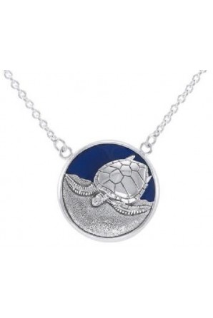Medal Pendant with Turtle...
